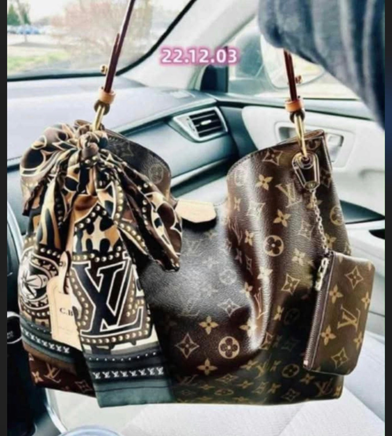 Luxe- Monogram Tote Bag