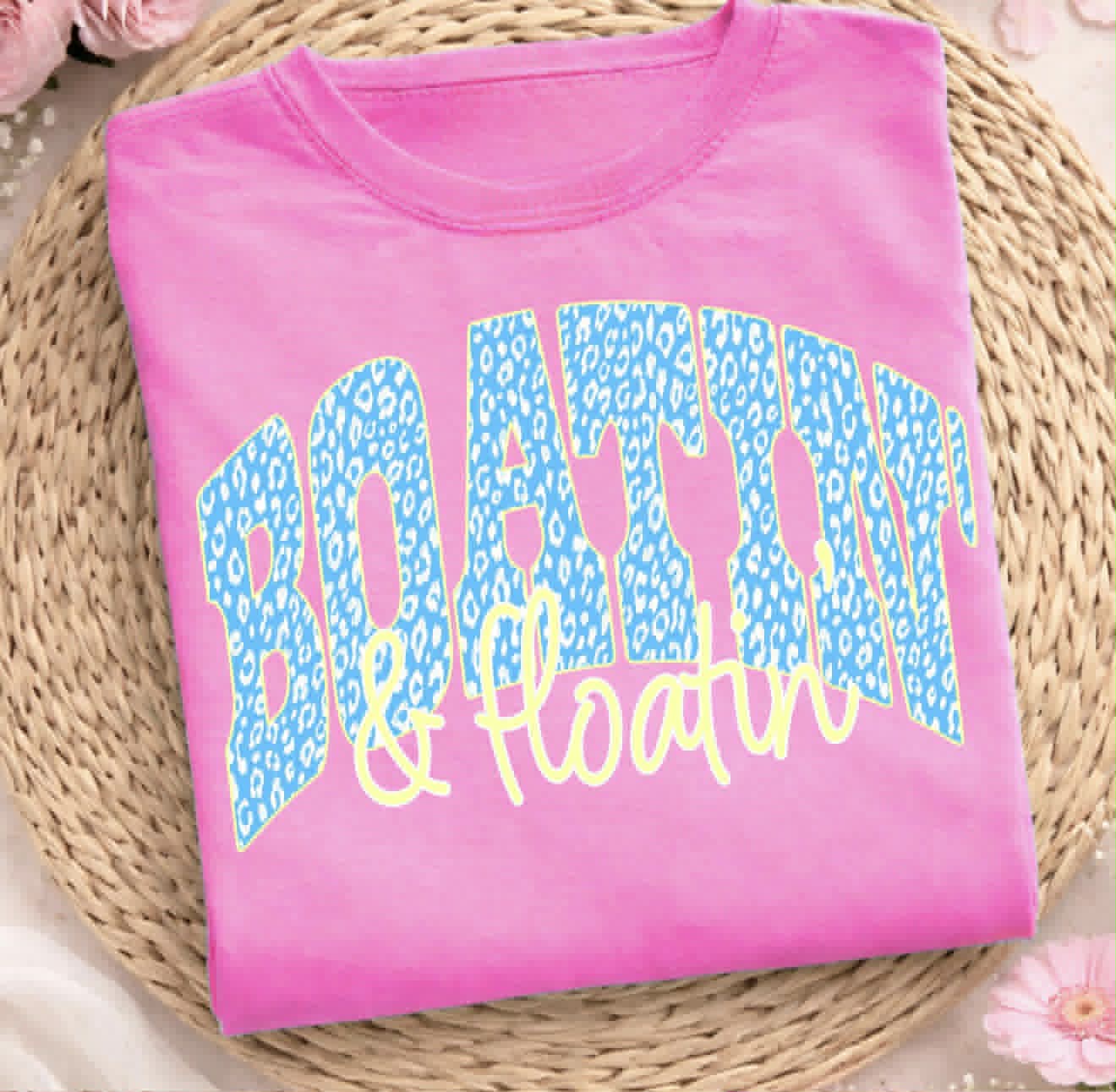 Boatin' & Floatin' Tee