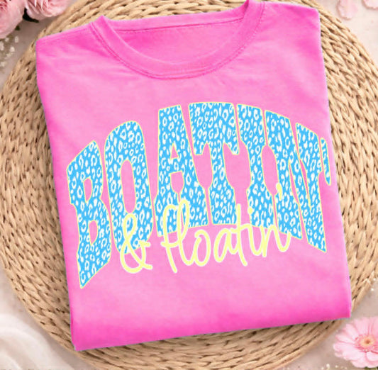 Boatin' & Floatin' Tee