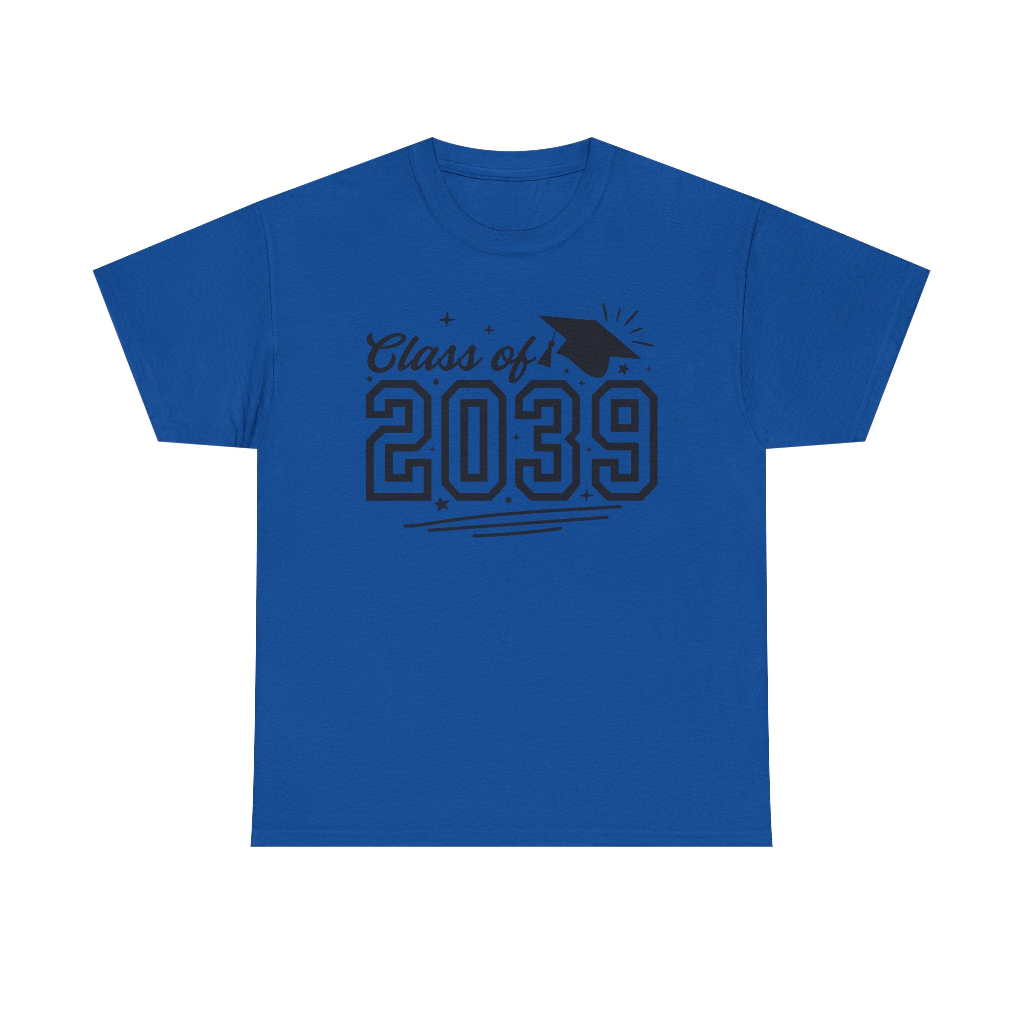 Class of 2039 T-Shirt — Kids Graduation Tee with Cap Graphic