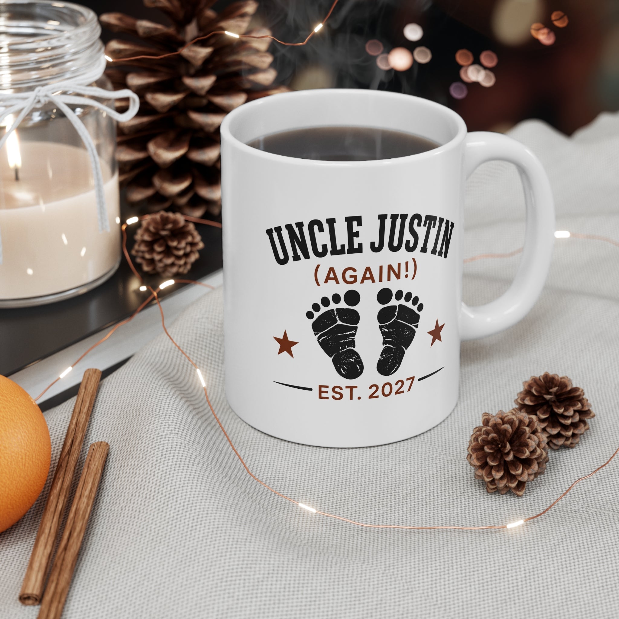11oz White Mug
