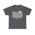 Class of 2039 Tee — Graduation Milestone Shirt (Includes Grade Progression Back)