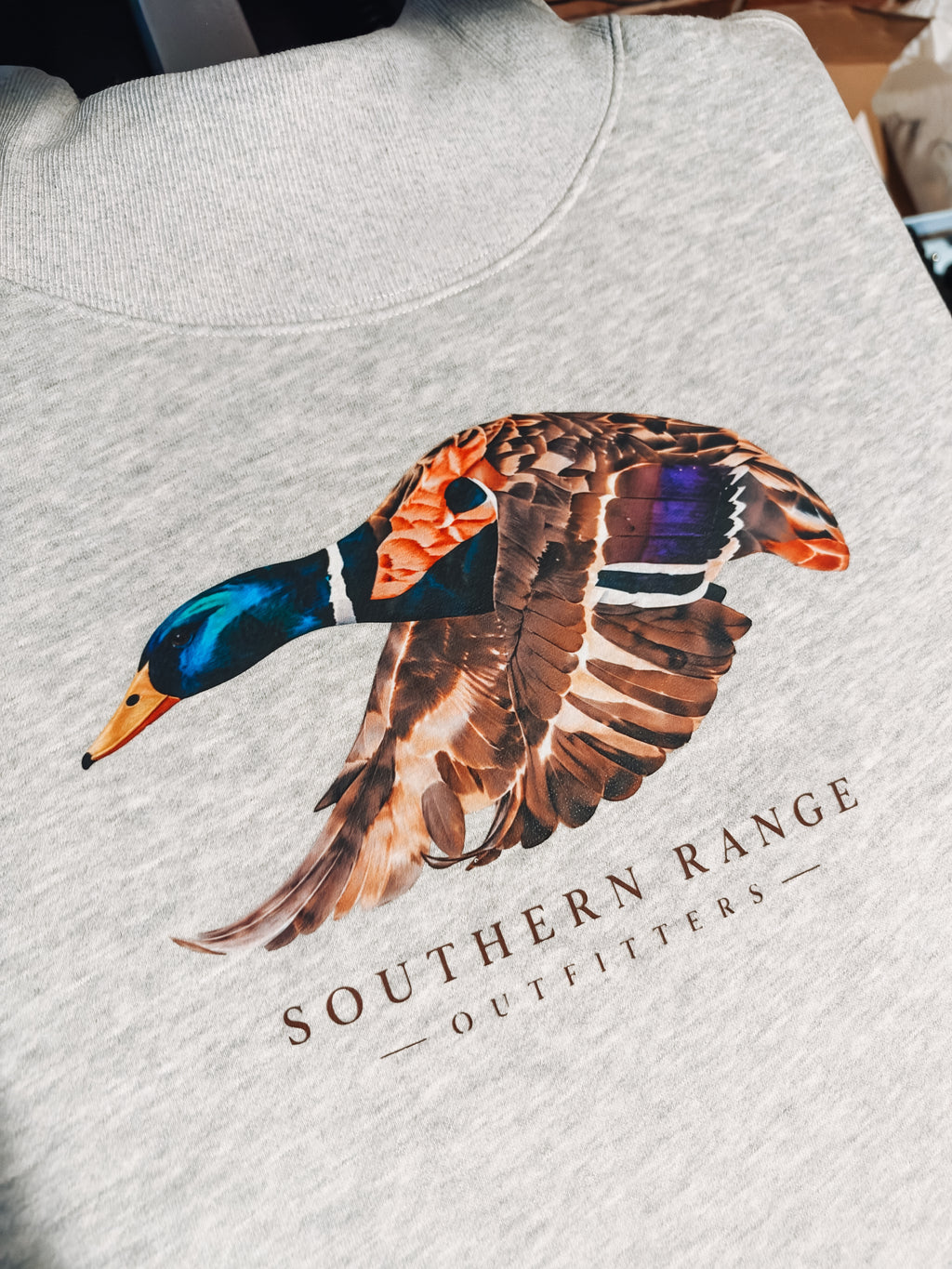 Southern Range Mallard Mockneck Sweatshirt