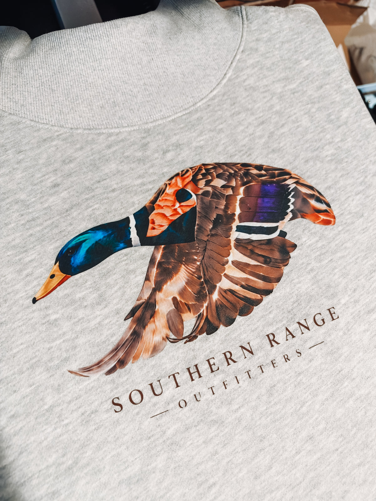 Southern Range Mallard Mockneck Sweatshirt