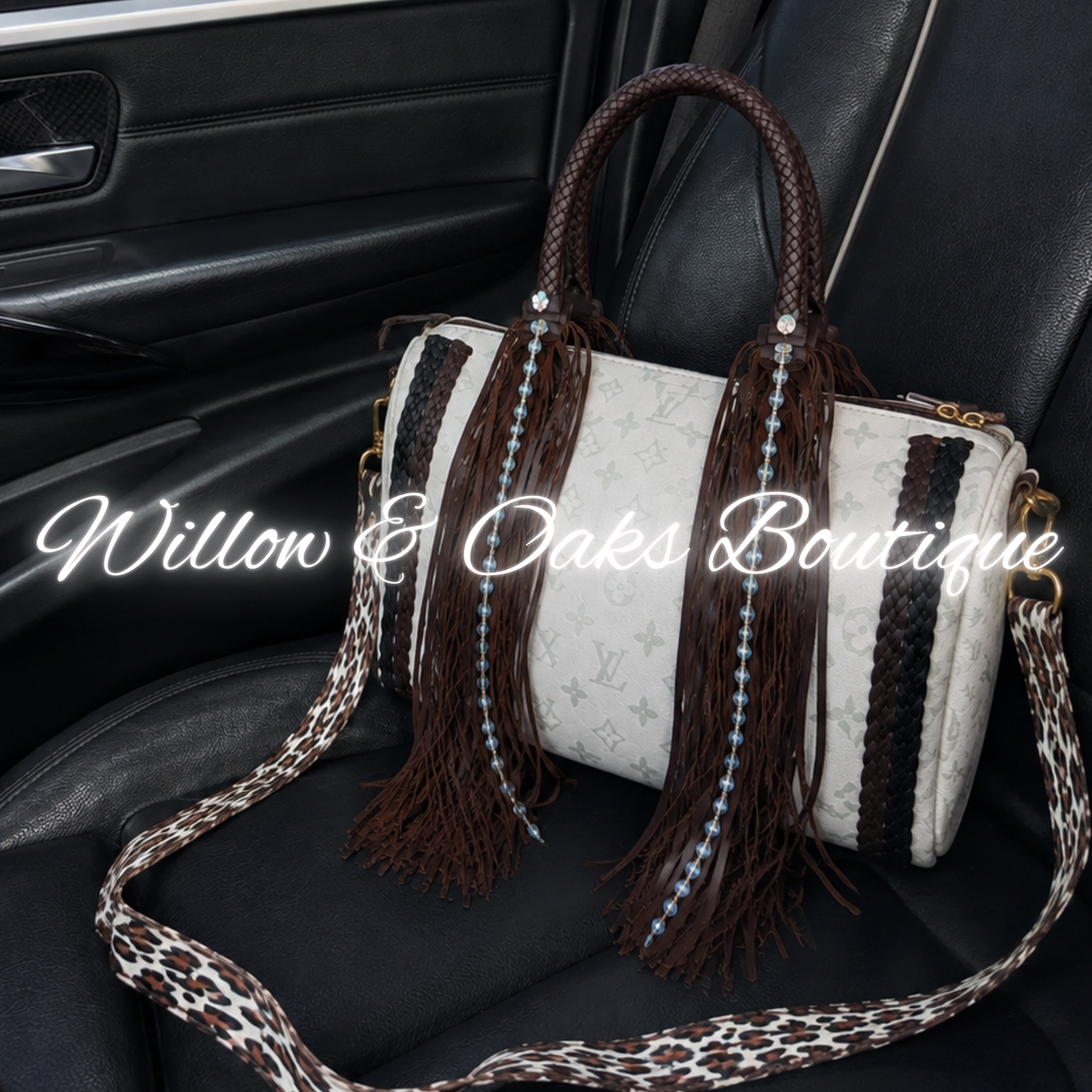 Luxe - White Fringe Speedy