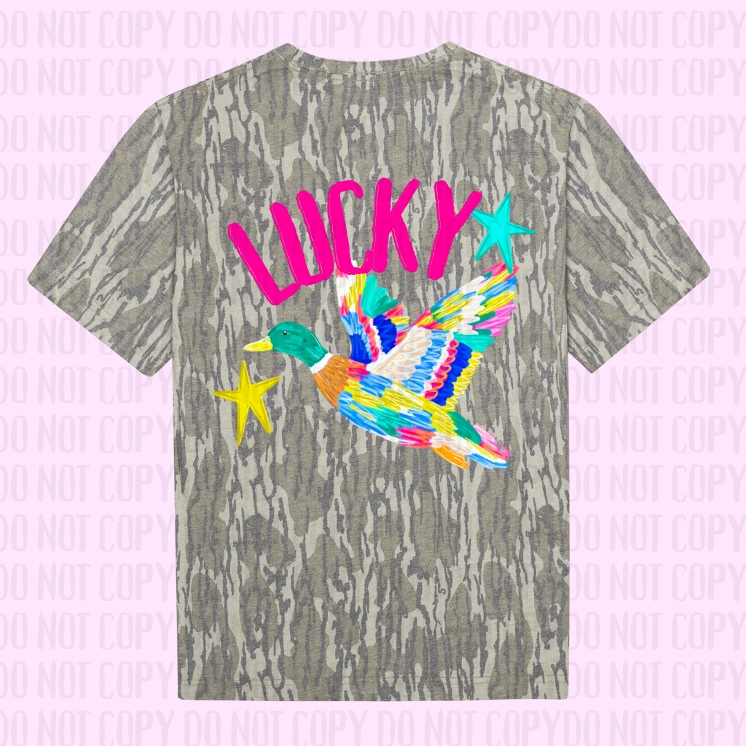 Lucky Mossy Oak Tee