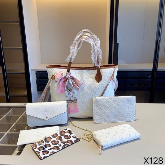 Luxe- white bag set
